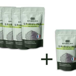 4+1 Gratuit, Spiruline en poudre (500g)